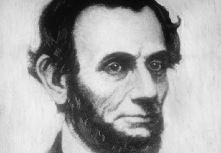Abraham Lincoln photographed by Gertrude Käsebier.